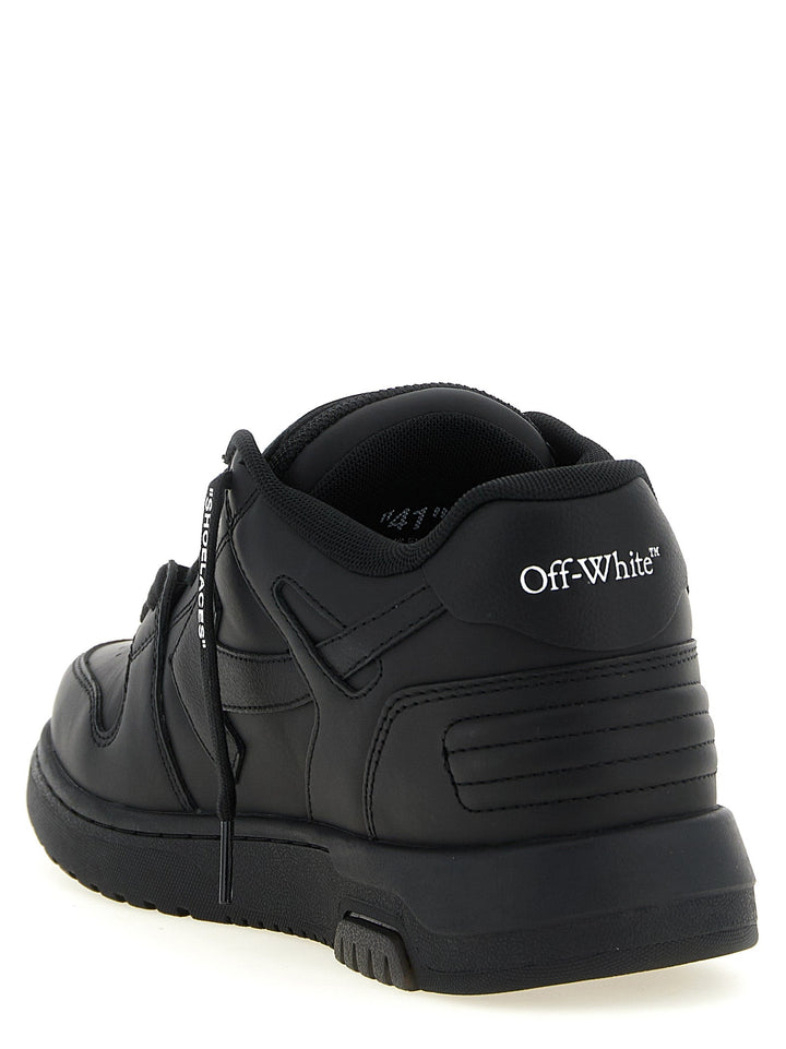 Off-white Bicolor Calfskin Low Top Sneakers