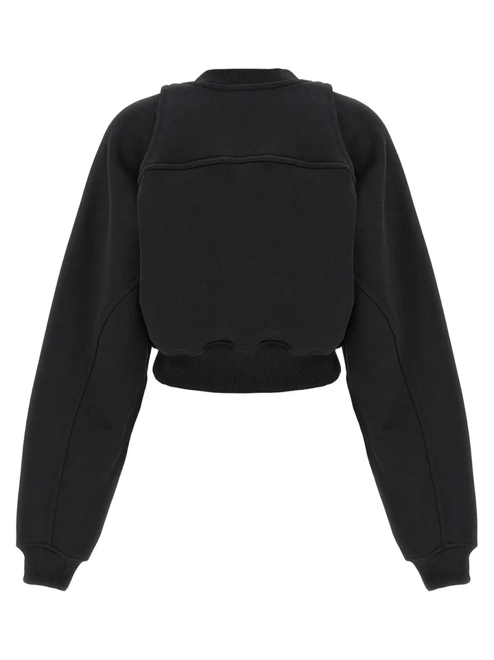 Off-white Bicolor Cotton Sweatshirt