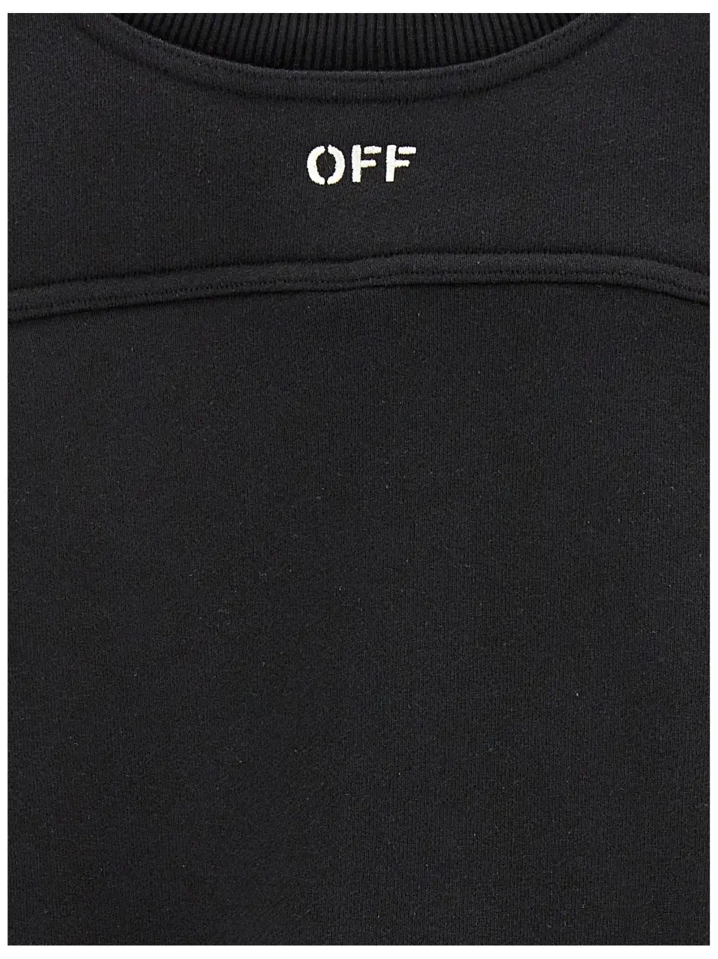 Off-white Bicolor Cotton Sweatshirt