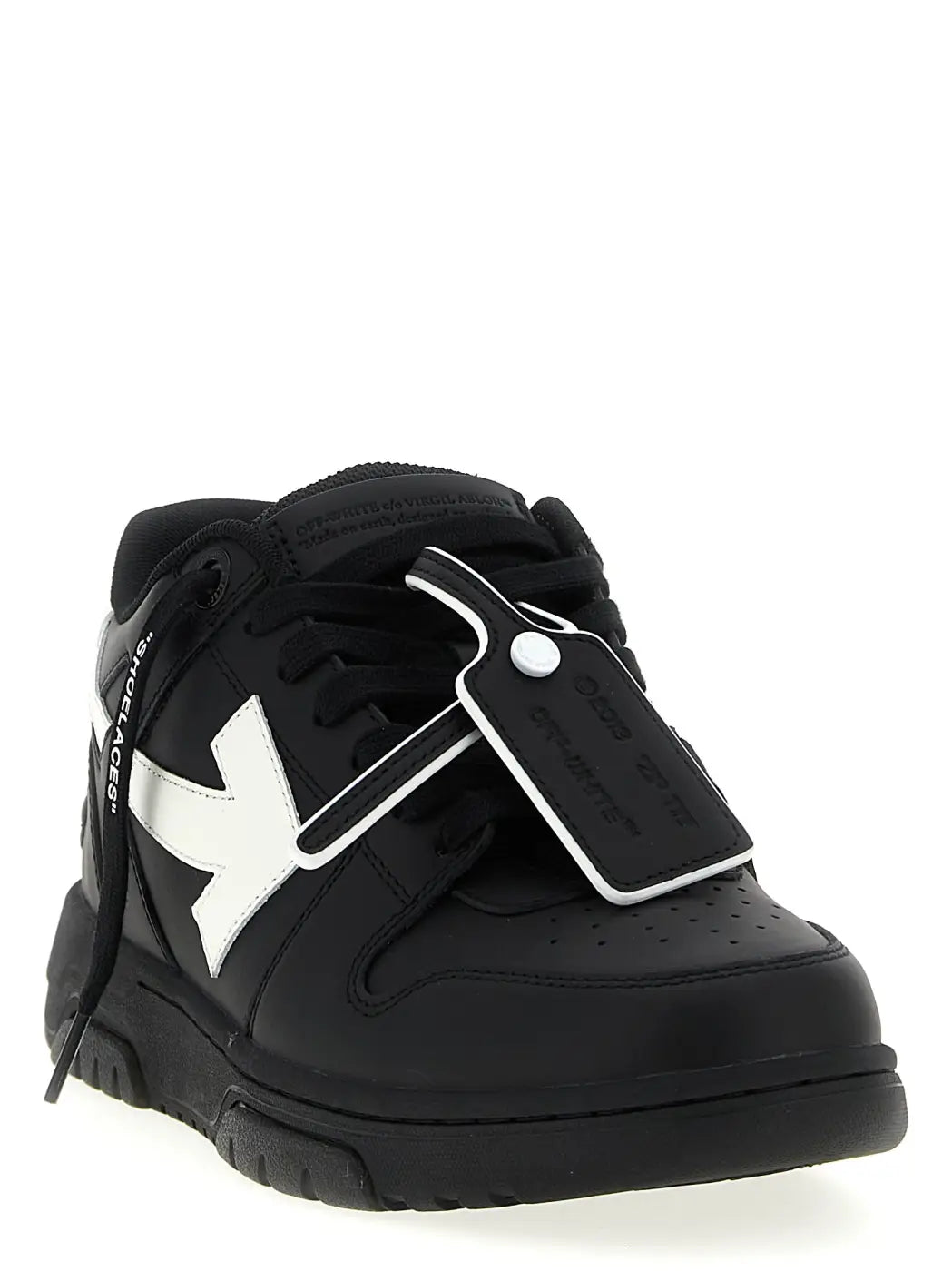 Off-white Bicolor Recycled Polyester Low Top Sneakers