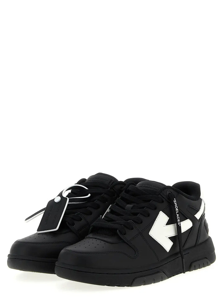 Off-white Bicolor Recycled Polyester Low Top Sneakers