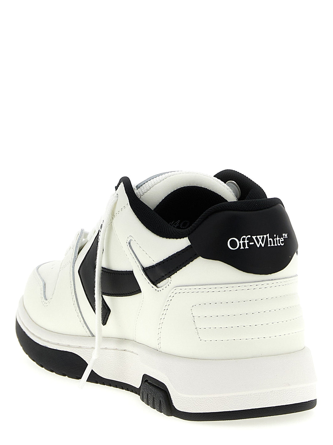 Off-white Bicolor Recycled Polyester Sneakers