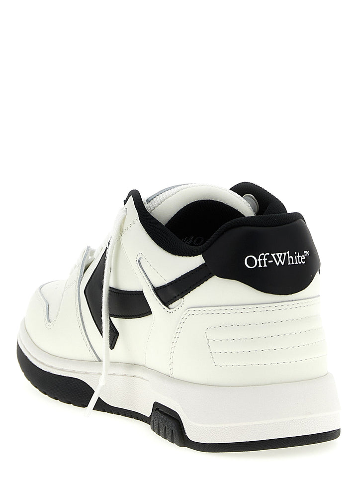 Off-white Bicolor Recycled Polyester Sneakers