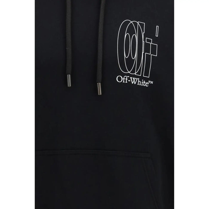 Off-white Black Cotton Sweatshirt