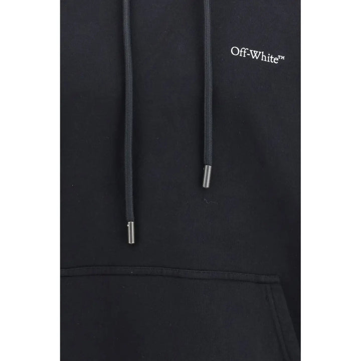 Off-white Black Cotton Sweatshirt