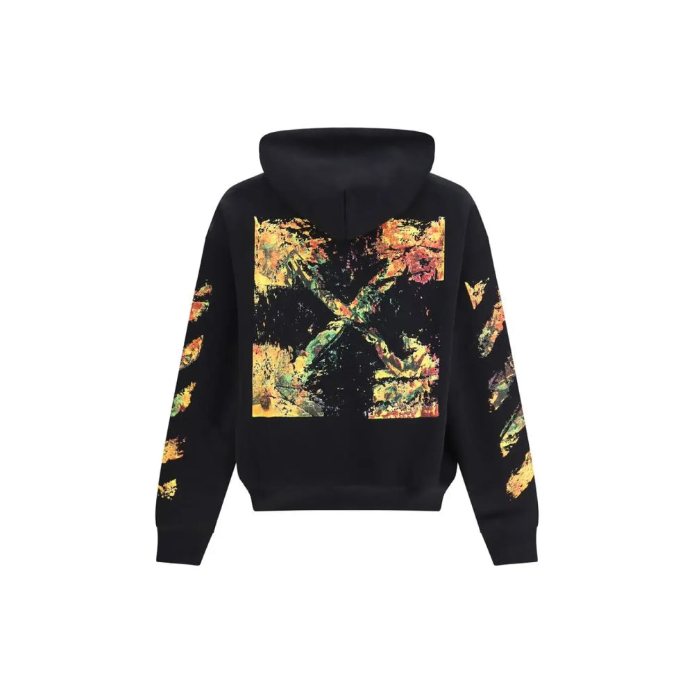 Off-white Black Cotton Sweatshirt