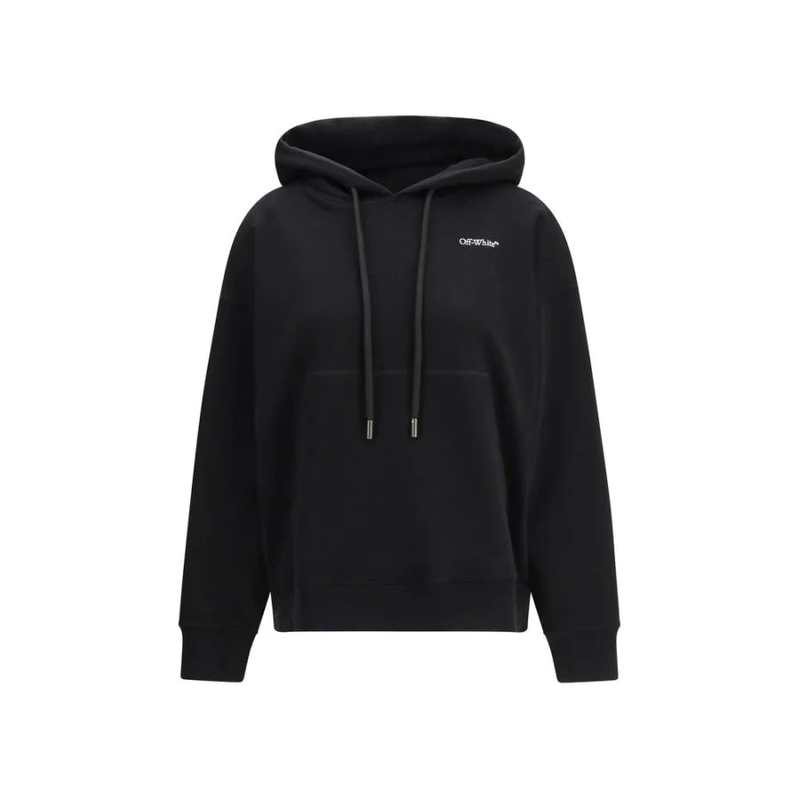 Off-White Black Cotton Sweatshirt