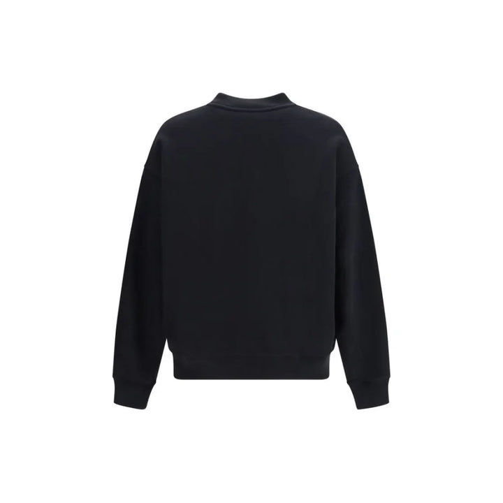 Off-White Black Cotton Sweatshirt