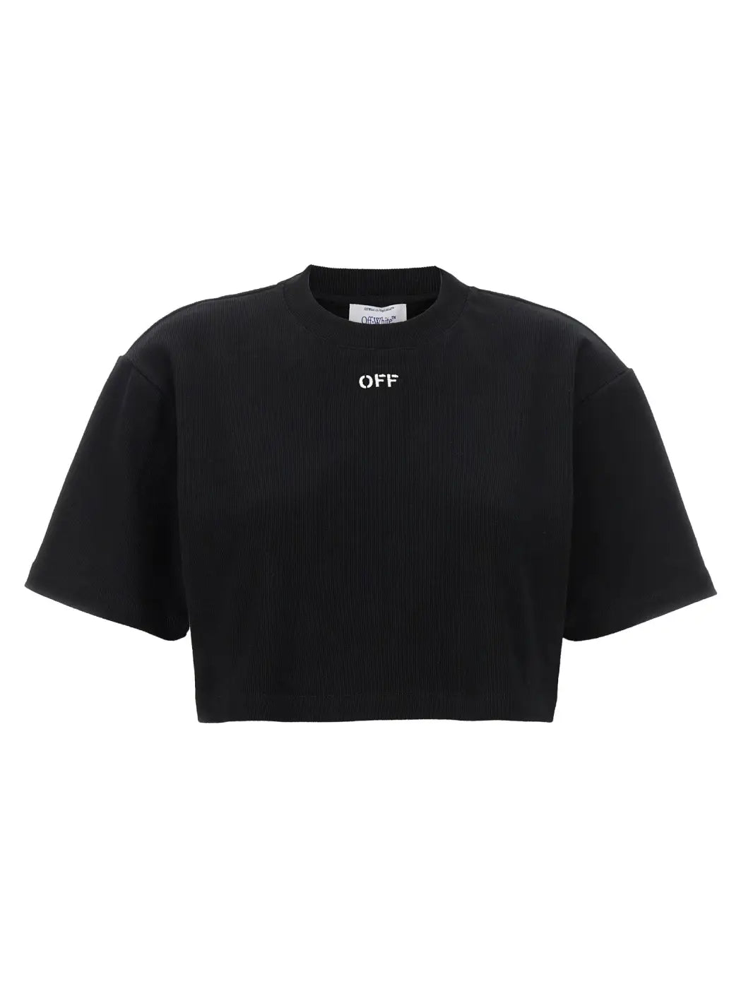 Off-white Black Cotton T-shirt