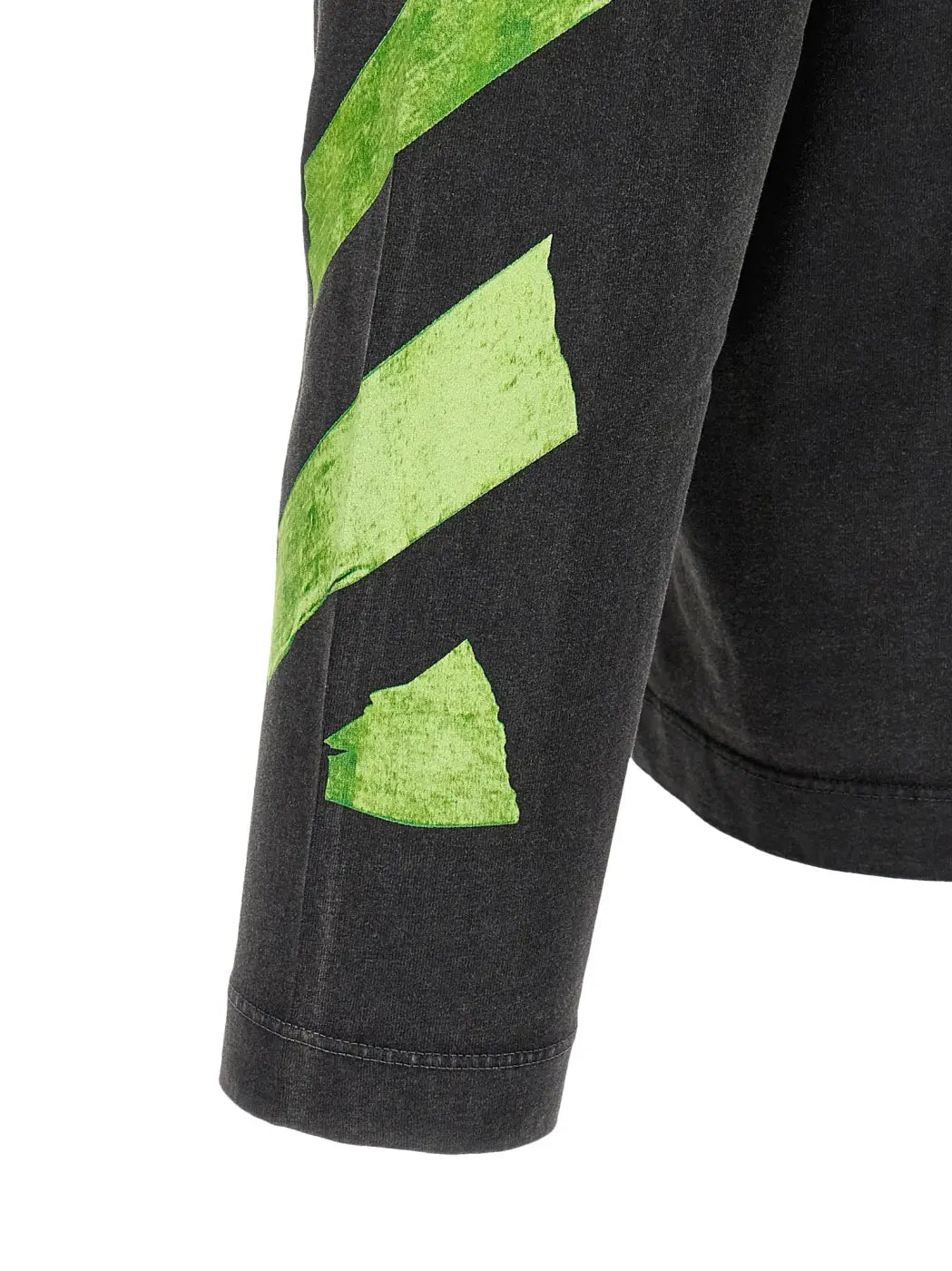Off-white Black Cotton T-shirt