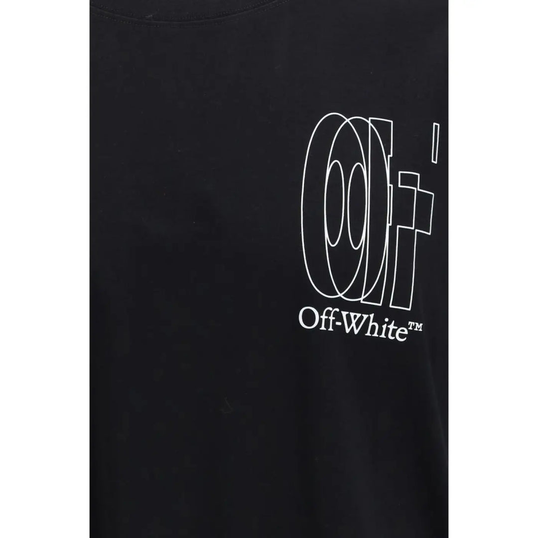 Off-white Black Cotton T-shirt