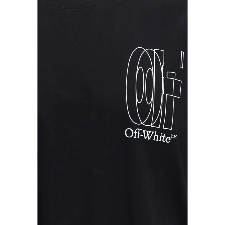 Off-white Black Cotton T-shirt