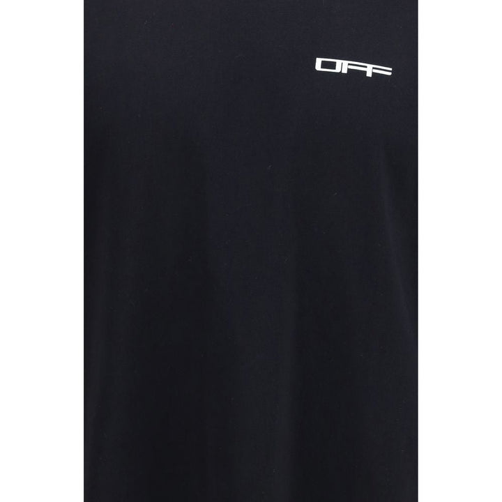 Off-white Black Cotton T-shirt