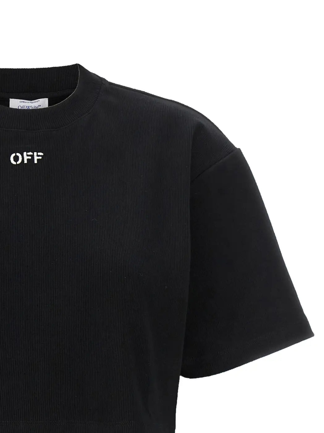 Off-white Black Cotton T-shirt