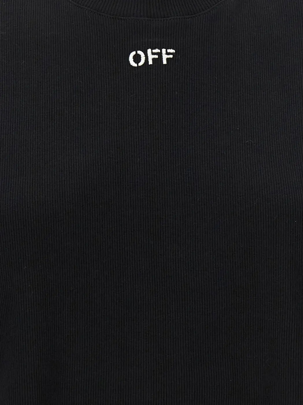 Off-white Black Cotton T-shirt