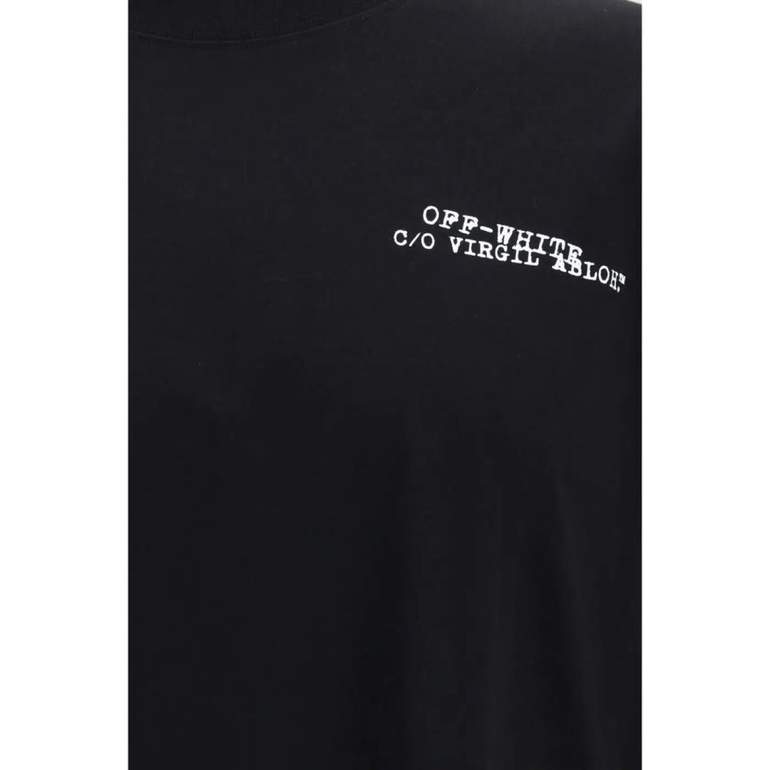 Off-white Black Cotton T-shirt