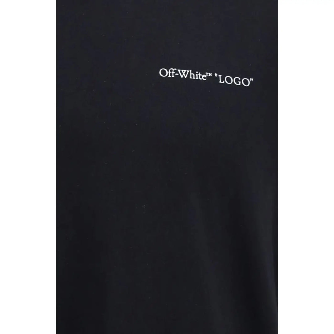 Off-white Black Cotton T-shirt