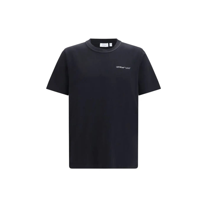 Off-white Black Cotton T-shirt