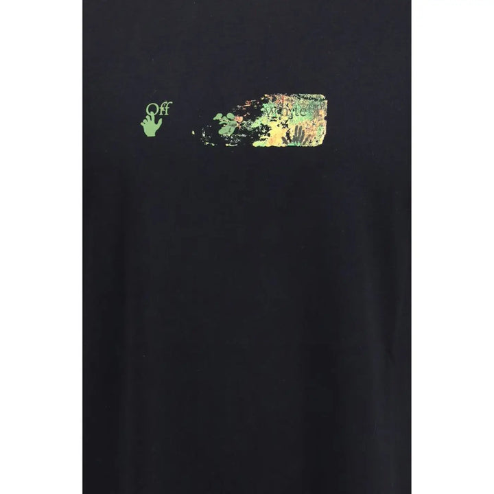 Off-white Black Cotton T-shirt