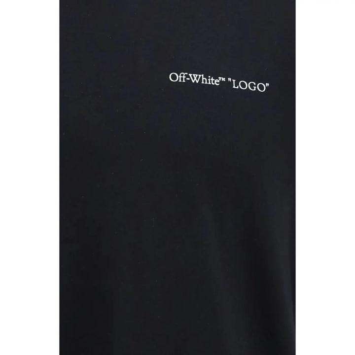 Off-white Black Cotton T-shirt
