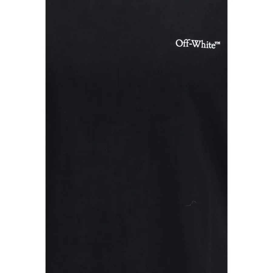 Off-White Black Cotton T-Shirt
