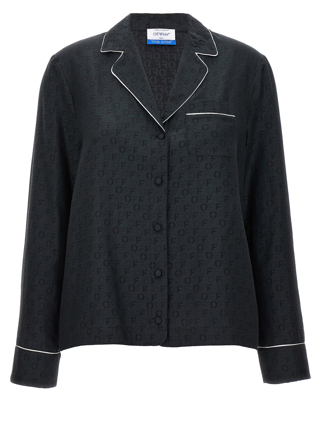 Off-white - Women’s Black Silk Blouse