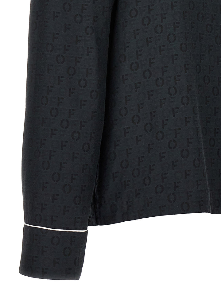 Off-white - Women’s Black Silk Blouse