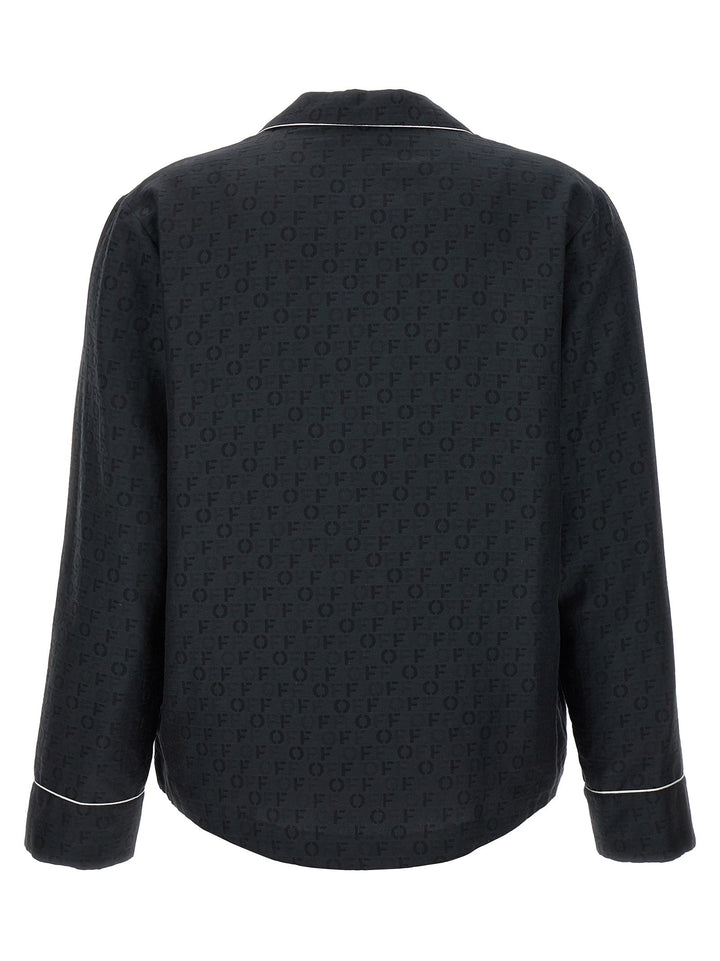 Off-white - Women’s Black Silk Blouse