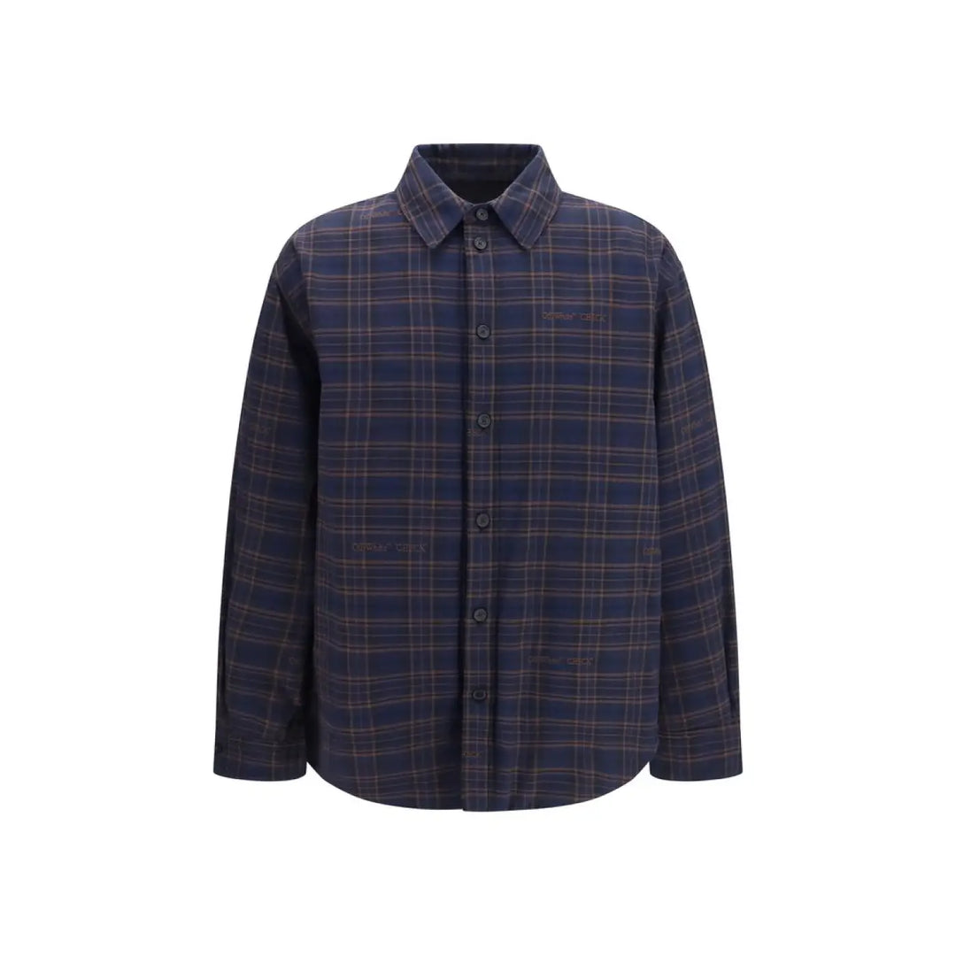 Off-white Blue Cotton Shirt