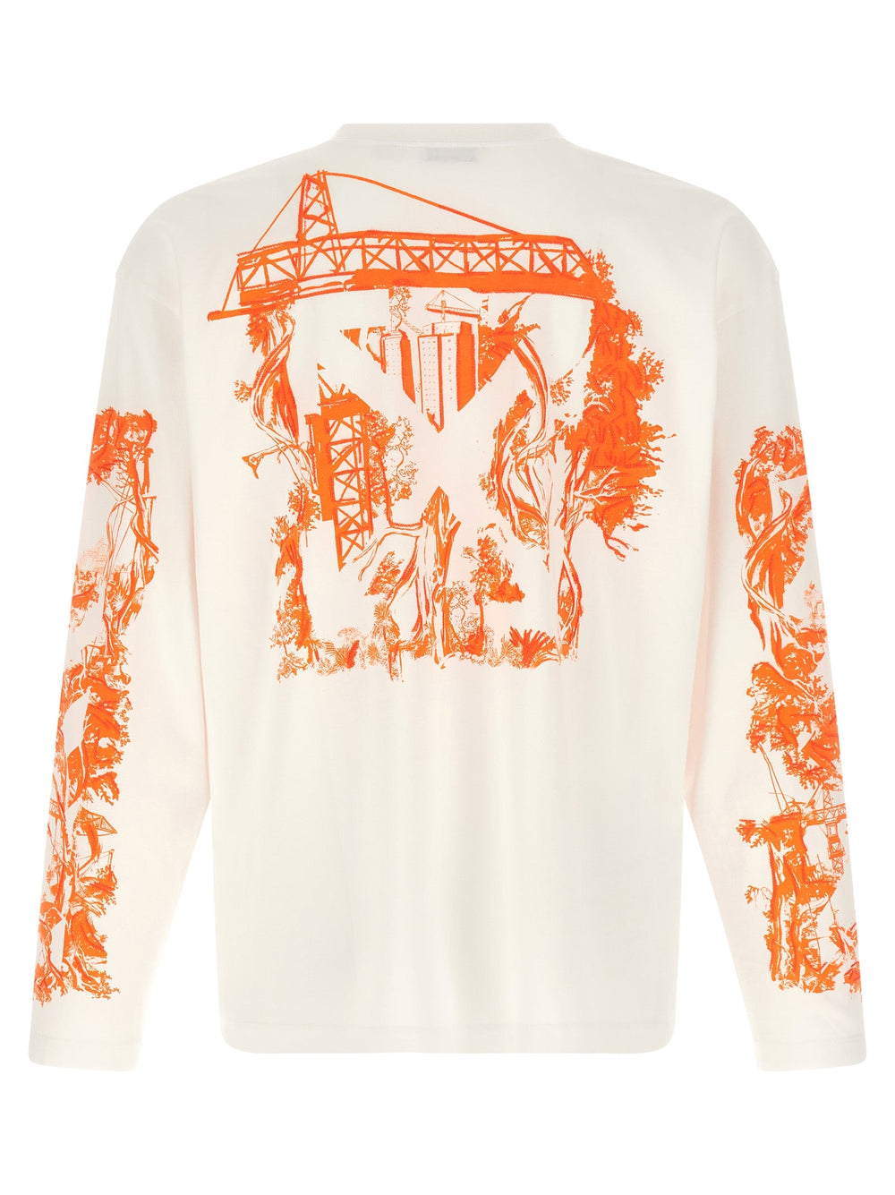 Off-white White Cotton T-shirt