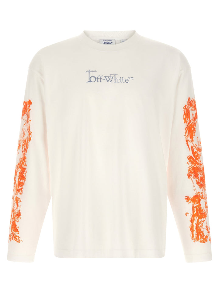 Off-white White Cotton T-shirt
