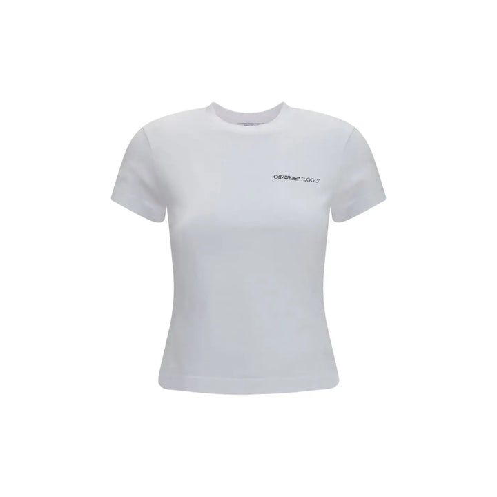 Off-white White Cotton T-shirt