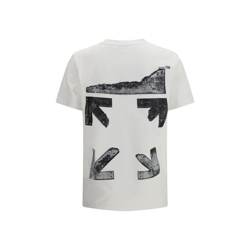 Off-white White Cotton T-shirt