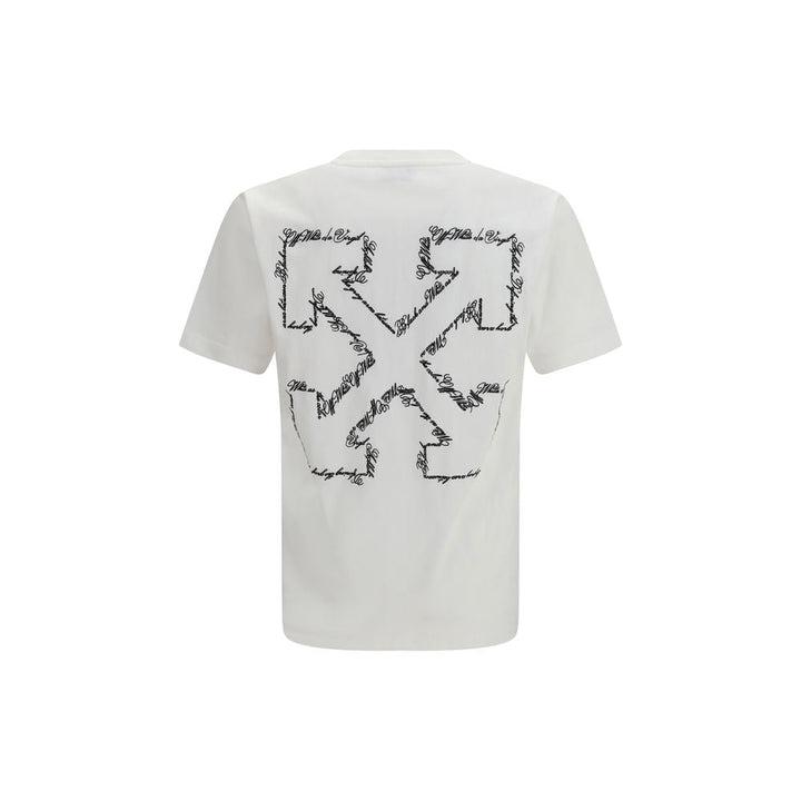Off-white White Cotton T-shirt