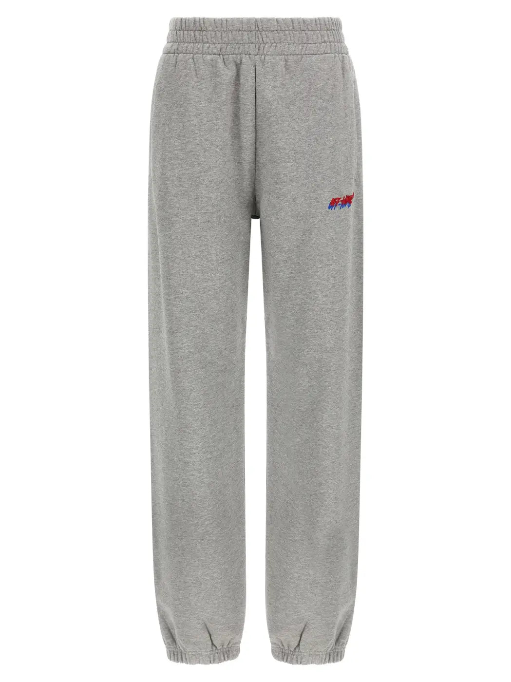 Off-white Gray Cotton Joggers (workout Pants)