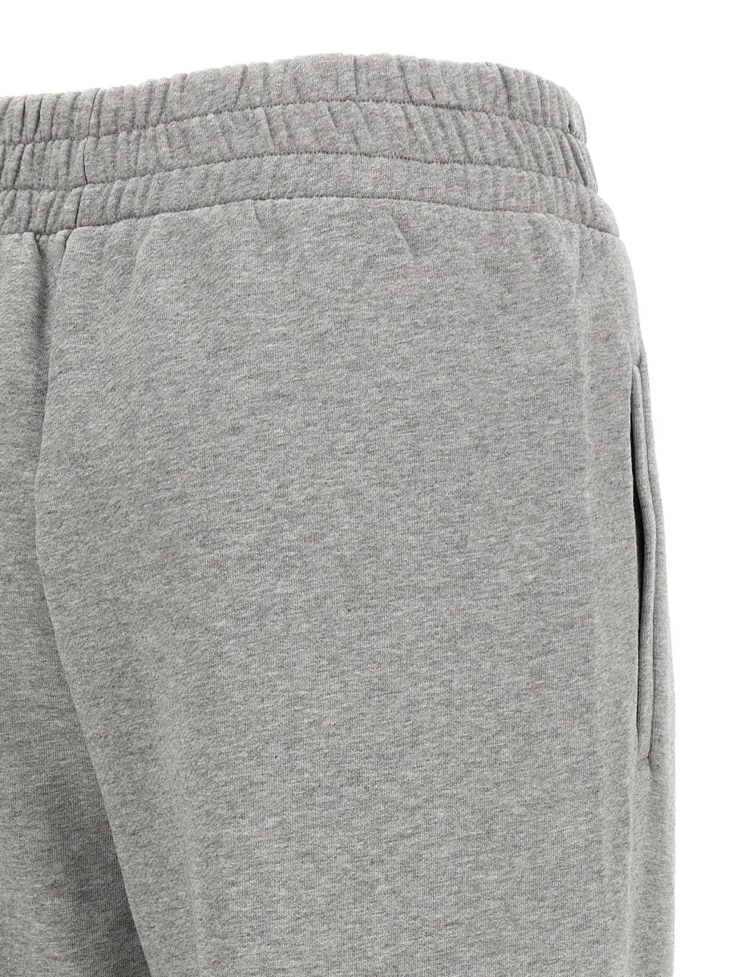 Off-white Gray Cotton Joggers (workout Pants)