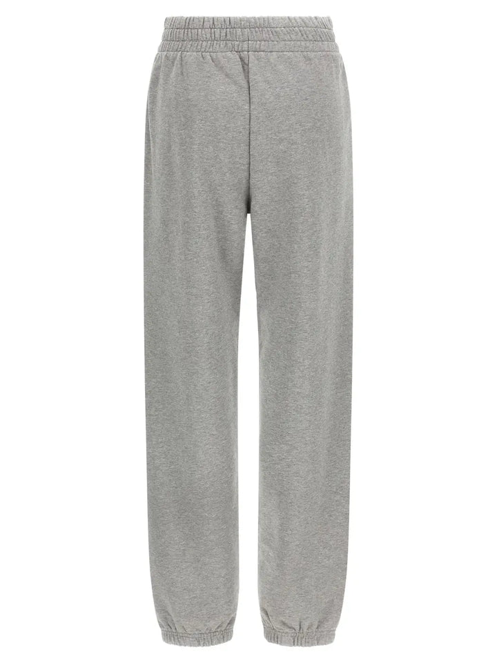 Off-white Gray Cotton Joggers (workout Pants)