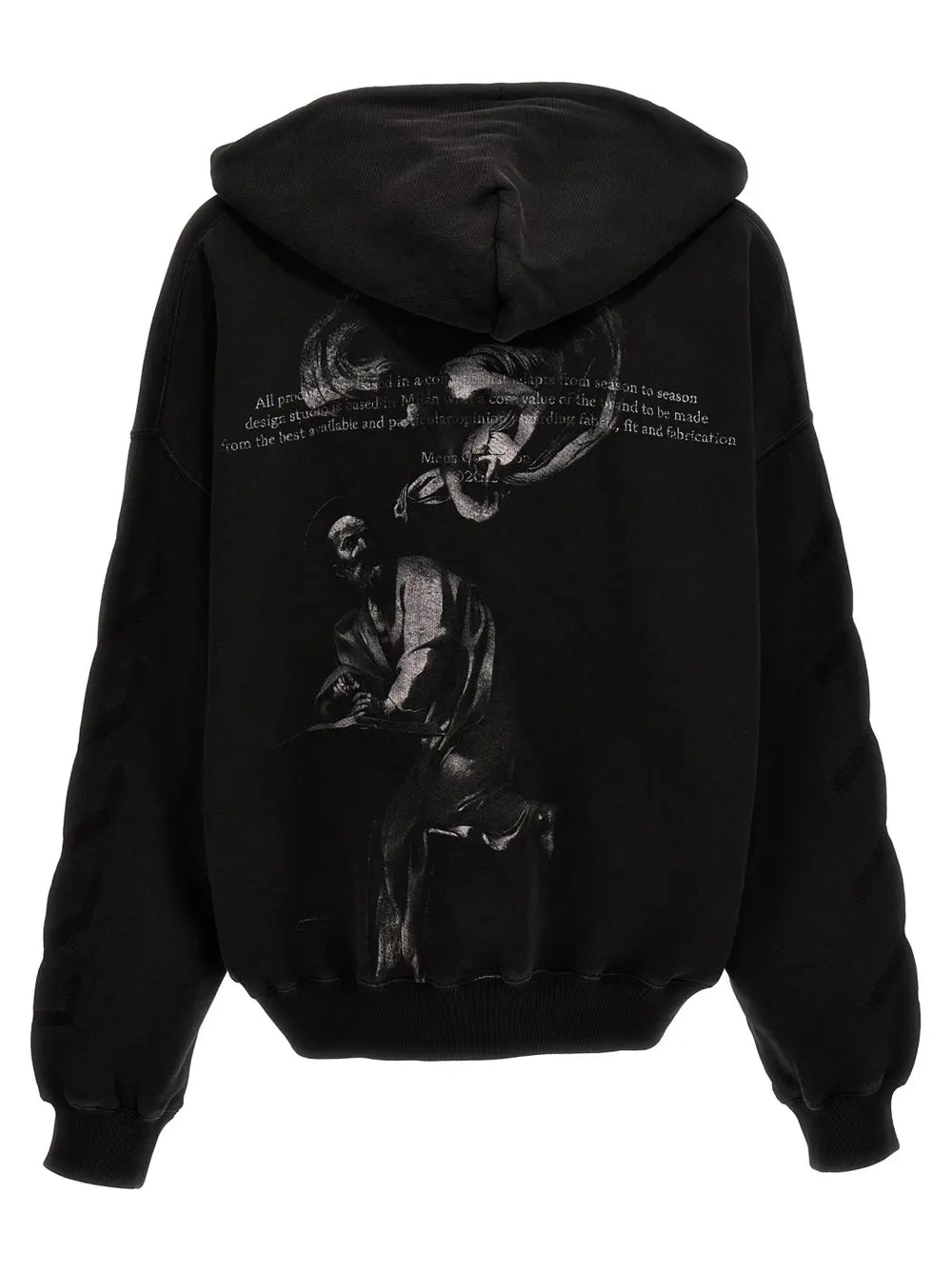 Off-white Gray Cotton Sweatshirt