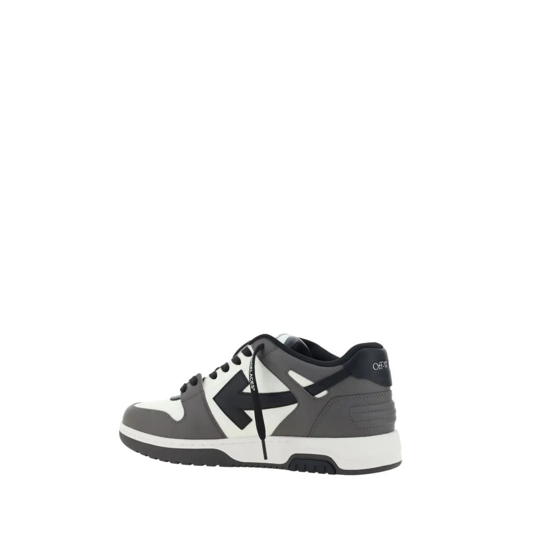 Off-white Multicolor Calf Leather Bos Taurus Athletic Sneakers
