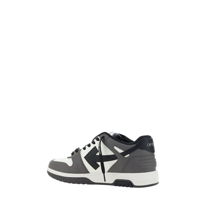 Off-white Multicolor Calf Leather Bos Taurus Athletic Sneakers