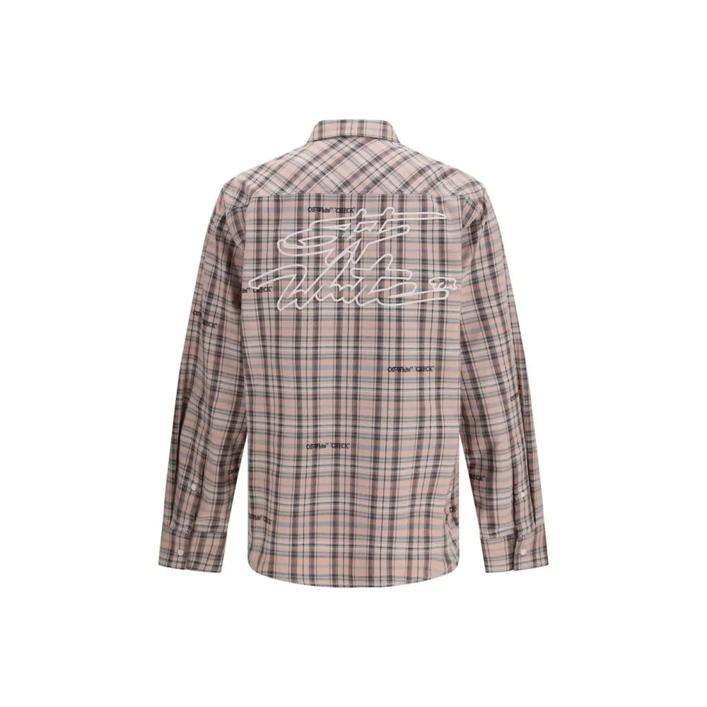 Off-white Multicolor Cotton Pattern Shirt