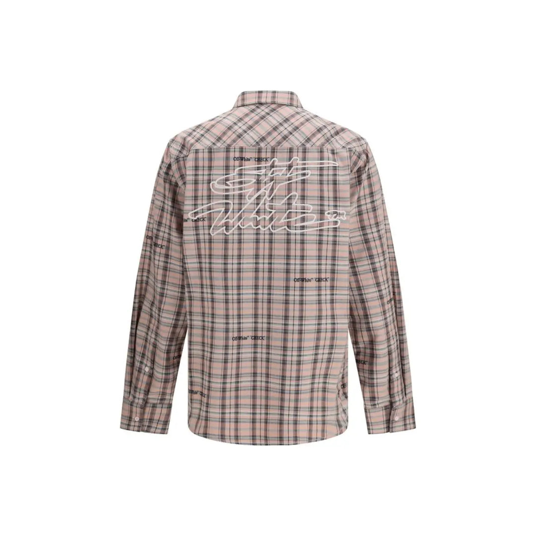 Off-white Multicolor Cotton Pattern Shirt