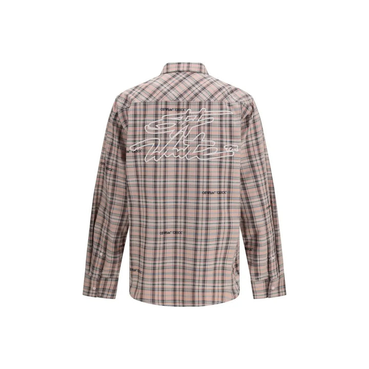 Off-white Multicolor Cotton Pattern Shirt