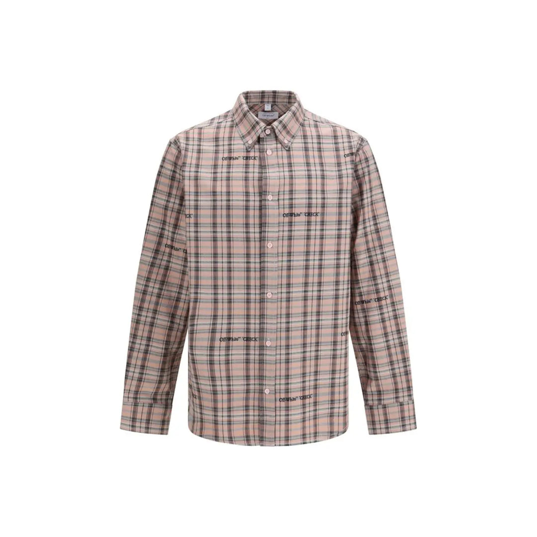 Off-white Multicolor Cotton Pattern Shirt