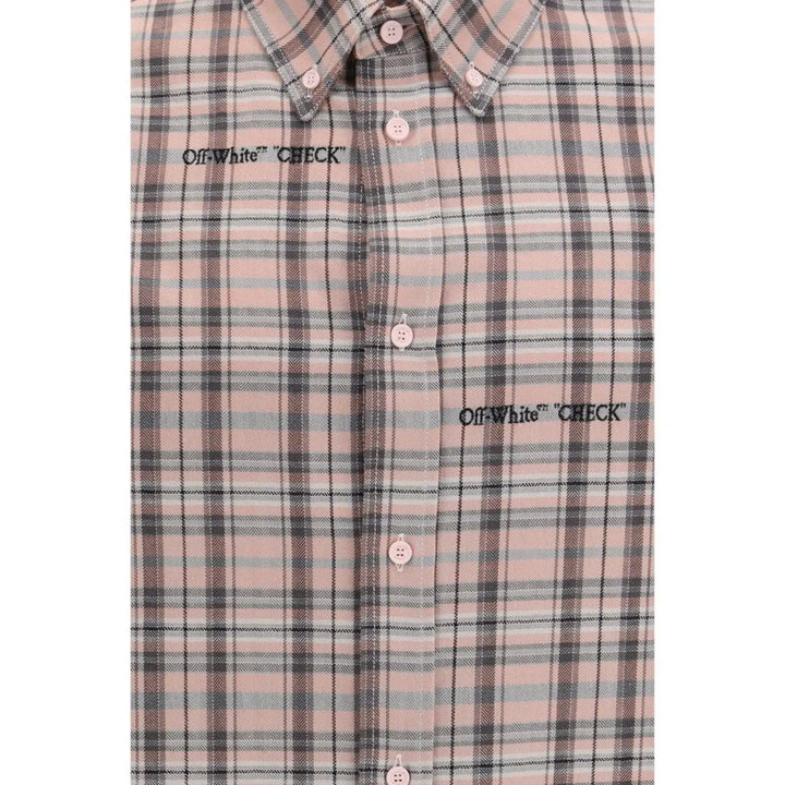 Off-white Multicolor Cotton Pattern Shirt