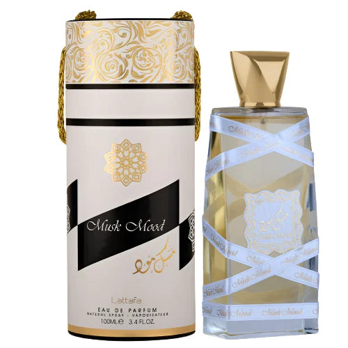 White Musk Perfume with Citrus Florals Vanilla and Sandalwood Unisex Fragrance Lattafa