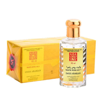 White Rose No 1 Perfume by Swiss Arabian Timeless Unisex Elegance Fragrance