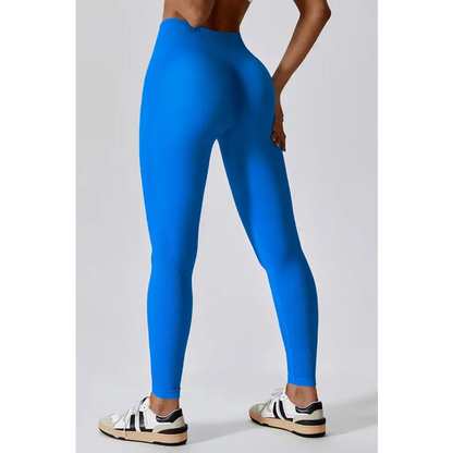 Elevate Your Workout with Wide Waistband Slim Fit Sports Leggings Trendsi