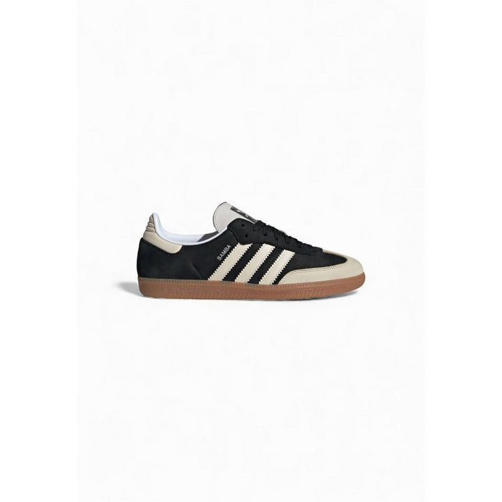 Women’s Adidas Originals Black Leather Low Top Sneakers