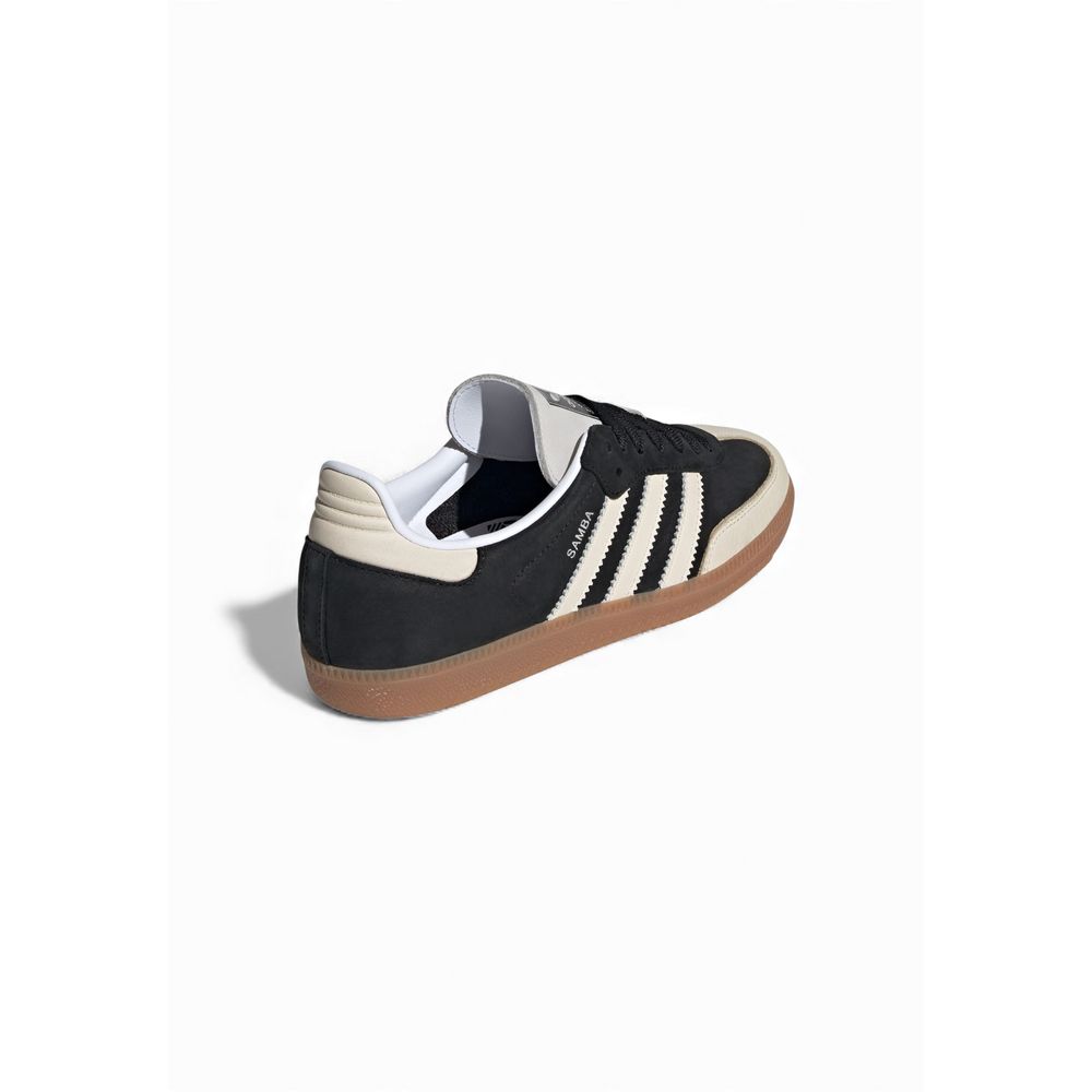 Women’s Adidas Originals Black Leather Low Top Sneakers